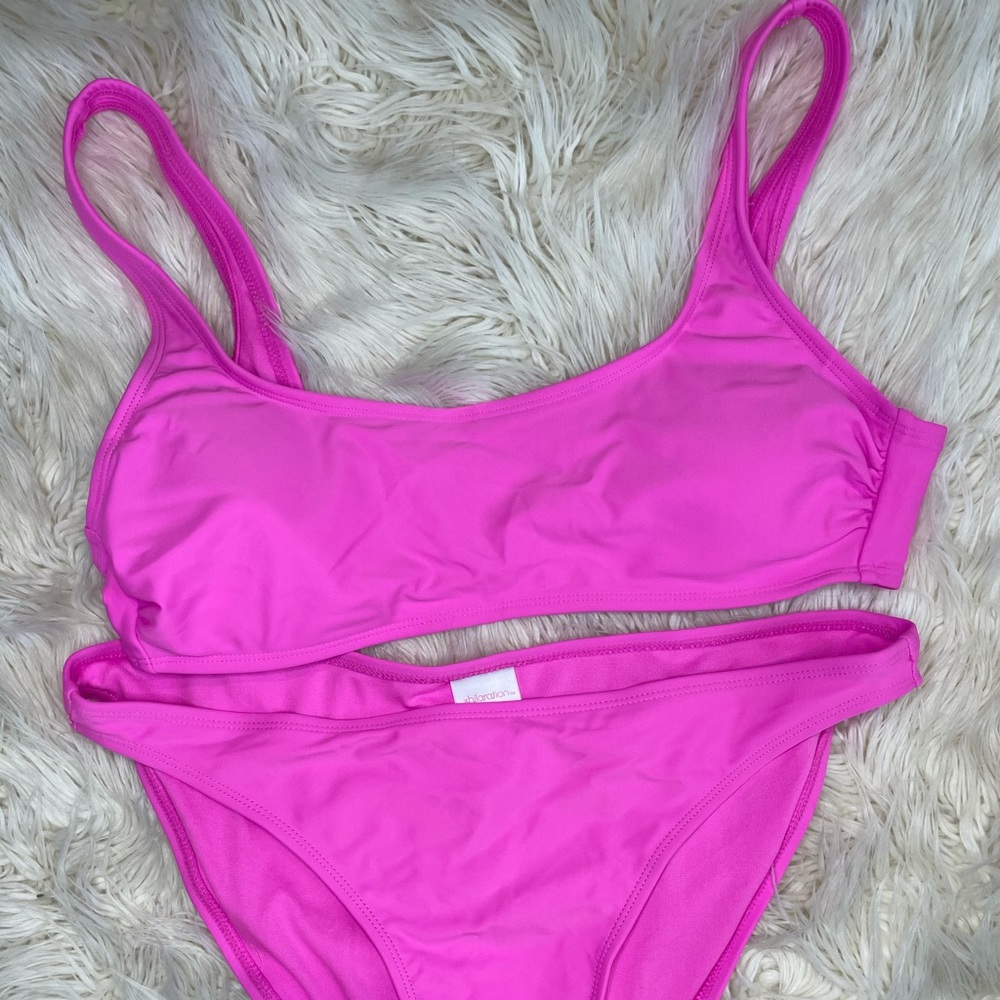💕 Pink Target Swimsuit 💕